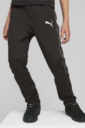 Puma Black Evostripe Youth Sweat Joggers