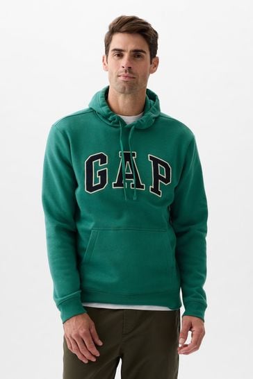 Gap Green Logo Hoodie