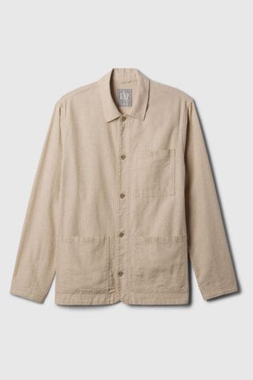 Gap linen jacket new arrivals