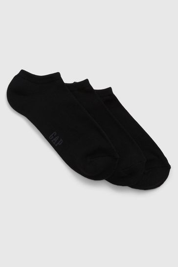 Gap Black Basic Ankle Socks (3-Pack)