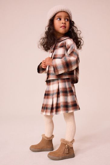 Next tartan ankle boots top