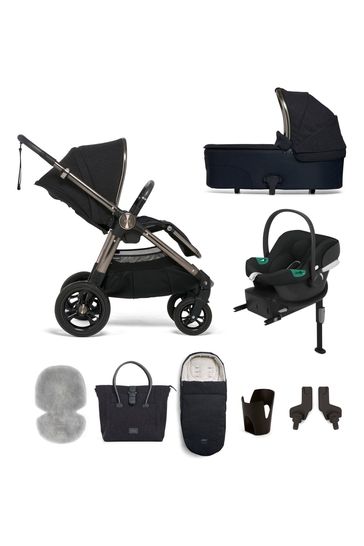 Navy blue online pushchair