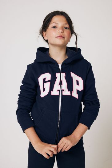 Gap navy blue hoodie deals
