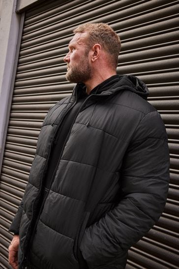 BadRhino Big & Tall Black Premium Padded Coat