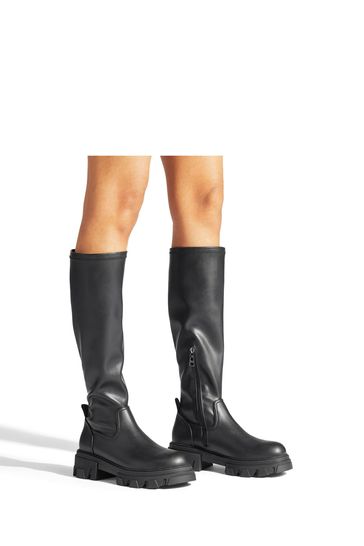 Knee high engineer boots outlet