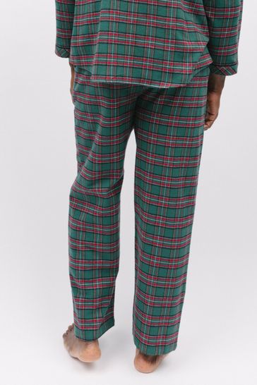 Buy Cyberjammies Green Check Pyjamas Bottoms from Next USA