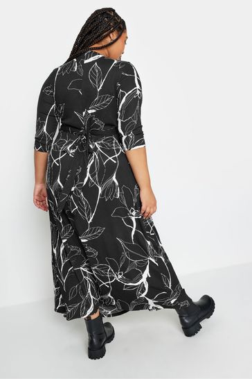 Black wrap on sale dress near me