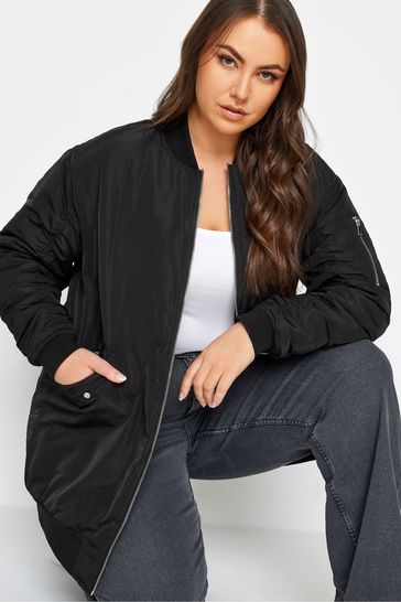 Black deals longline bomber