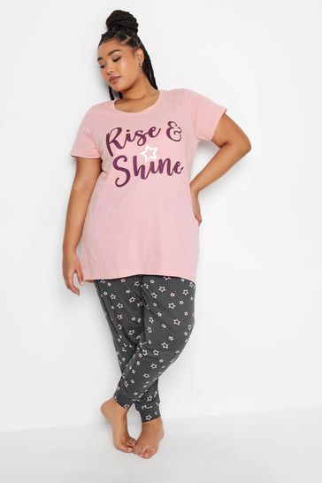 Pink short pyjama shop set