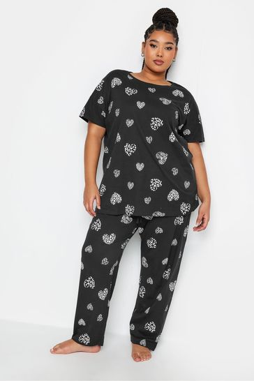 Black wide leg 2025 pyjamas