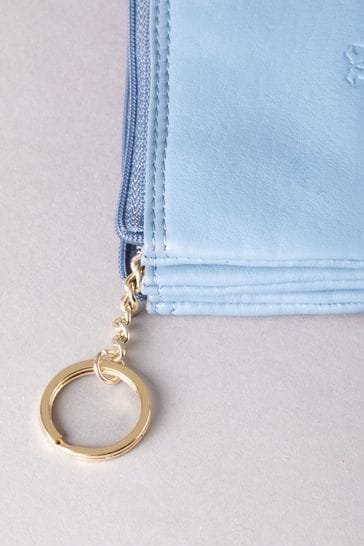 Blue coin best sale purse