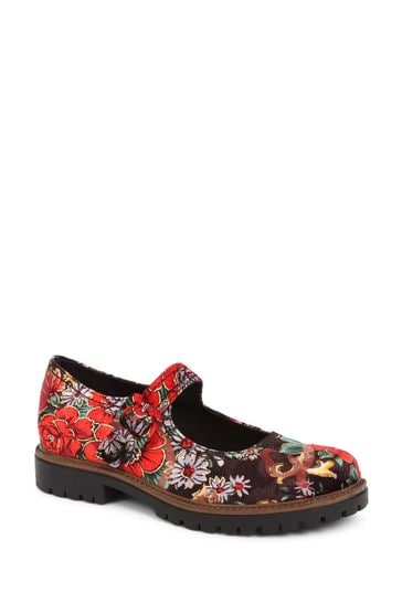 Buy Pavers Multi Colour Pavers Black Mary Jane Shoes from Next Kuwait