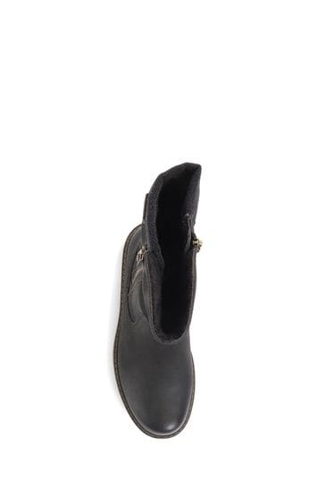 Buy Pavers Ruched Calf Boots from Next Luxembourg