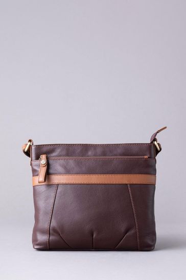 Crossbody bags deals leather brown