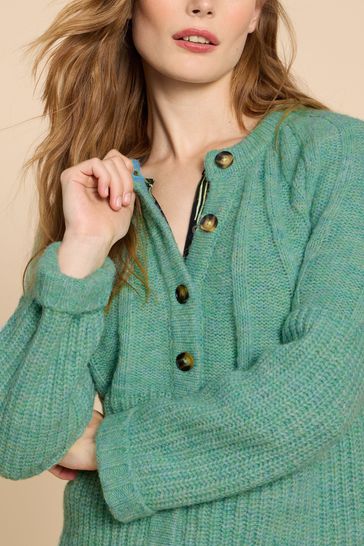 White stuff green cardigan store