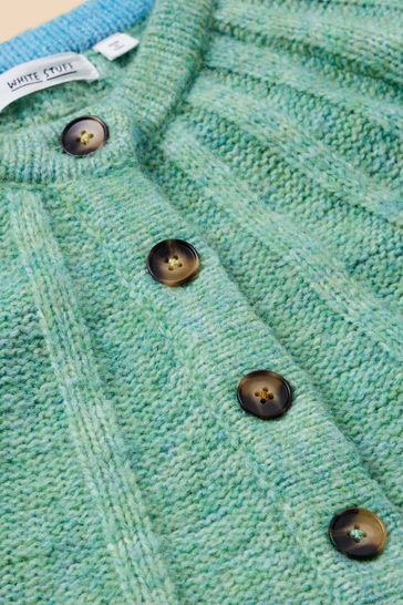 White Stuff Green Clover Cardigan