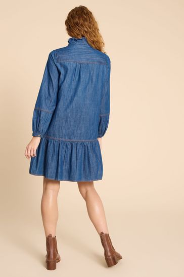 Denim dress deals next
