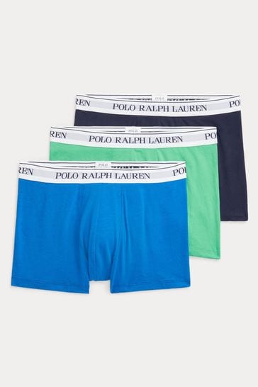 Pack de 3 calzoncillos clásicos de algodón elástico de Polo Ralph Lauren