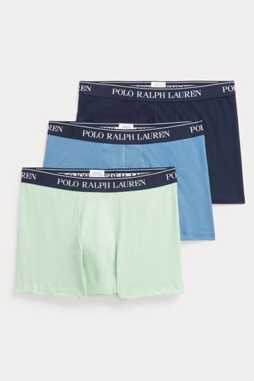 Polo Ralph Lauren Classic Stretch-Cotton Boxers 3-Pack
