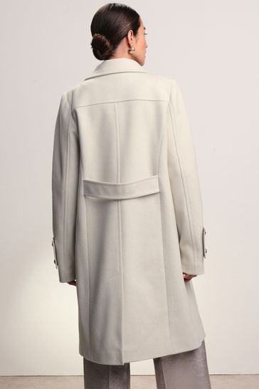 Buy Winter White Dolly Coat from Next Israel