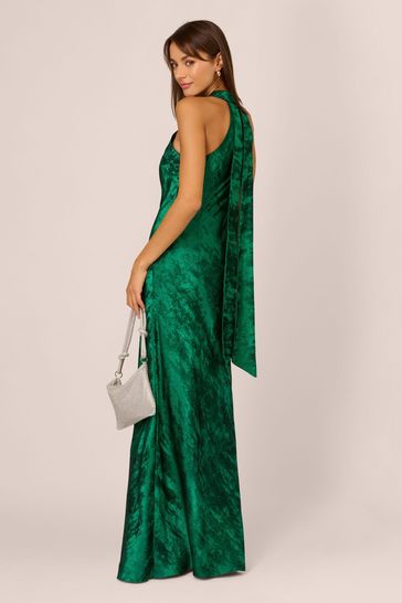 Calvin klein halter mermaid gown clearance