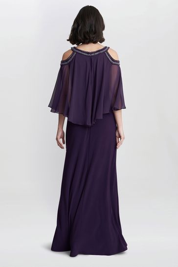 Cold shoulder deals popover dress