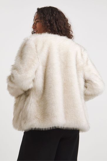 Long pile coat hotsell