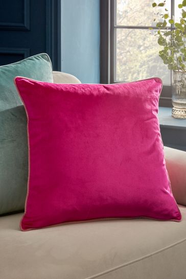 Fushia pink cushion outlet