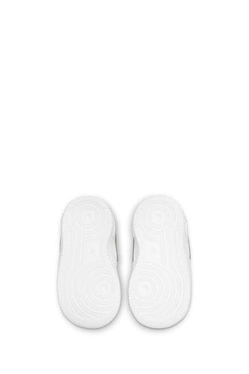 Buy Nike White Black Gold Air Force 1 Trainers from Next Ireland