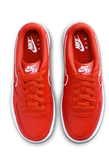 Womens red air force 1 cheap
