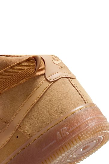 Buy Nike Tan Brown Air Force 1 High LV8 3 Youth Trainers from Next Croatia