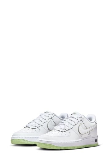 Youth white air best sale force 1
