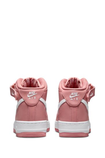 Buy Nike Red Air Force 1 Mid LE Youth Trainers from Next Slovakia