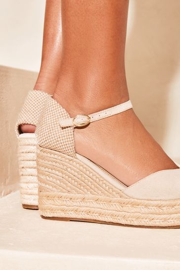 Wide fit platform espadrilles 2025