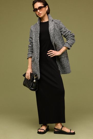 Next black coatigan top