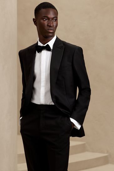 Buy Banana Republic White Tailored Slim Tuxedo Dress Shirt from Next Switzerland