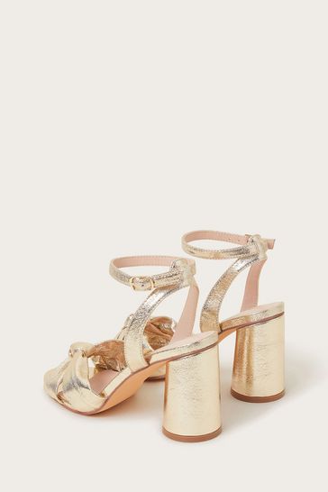 Knot front sandals store
