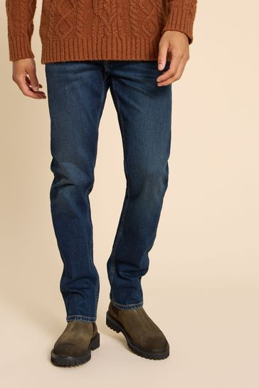 White Stuff Blue Eastwood Straight Jeans