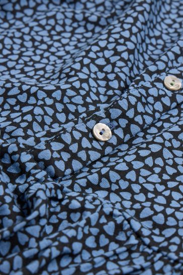 Buy White Stuff Blue Everly Jersey Shirt Dress Next