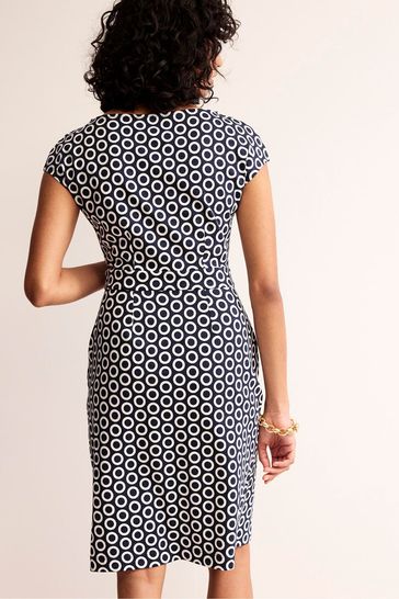 Boden French Navy Florrie Jersey Dress