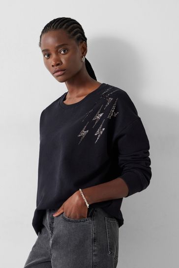 Hush black sweatshirt 2025
