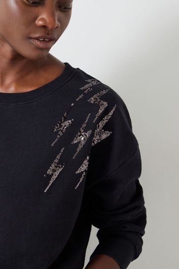 Hush black sales sweatshirt