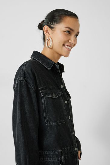Hush denim dress top