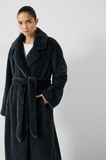 Hush faux top fur coat