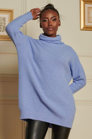 Knitted roll neck online