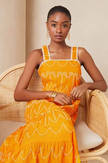 Lipsy dress yellow outlet