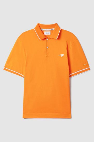 McLaren F1 Mercerised Cotton Polo Shirt