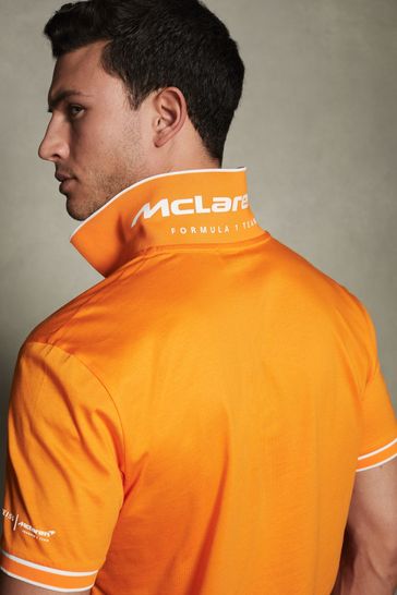 McLaren F1 Mercerised Cotton Polo Shirt
