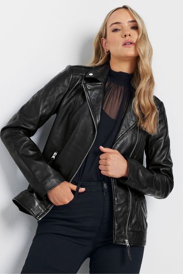 Long tall sally leather jacket on sale