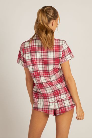 Next red check pyjamas store